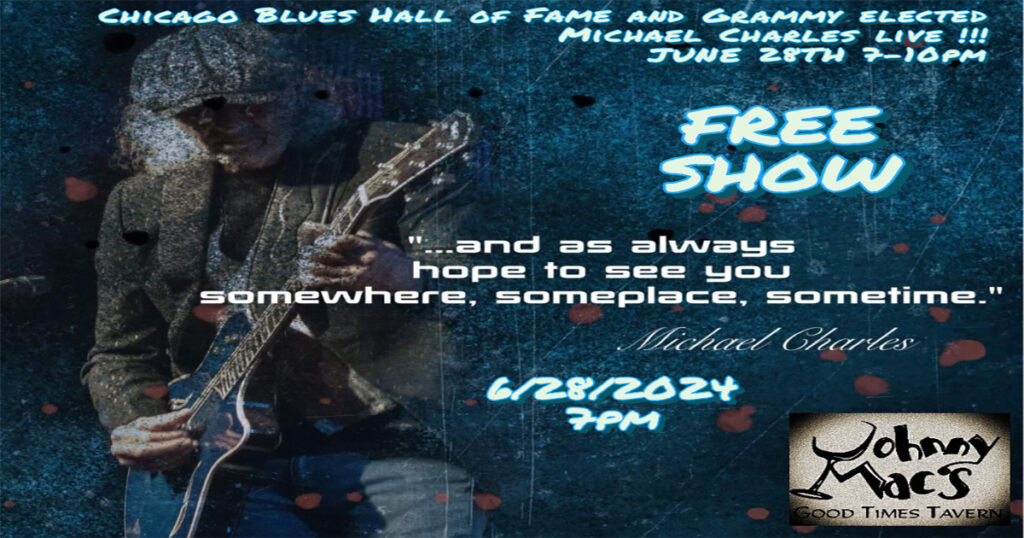 Johnny Mac’s Good Time Taven Welcomes Legendary Michael Charles