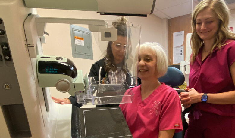 Mammography Chair Makes a Big Difference at Hospital