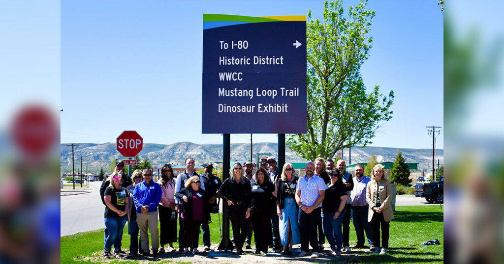 New Signage Unveiled in Rock Springs