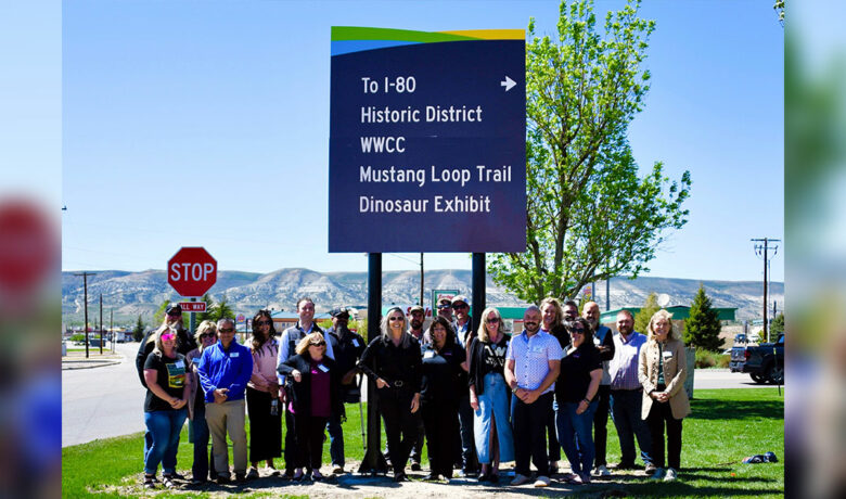 New Signage Unveiled in Rock Springs