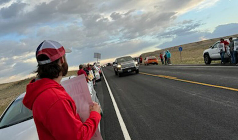 USW Members Show Support Outside Genesis Alkali Friday