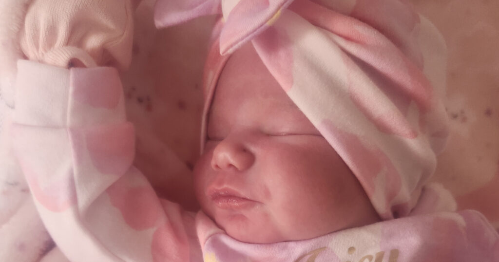 Birth Announcement: Hazel Kaye Smoky Sandborn