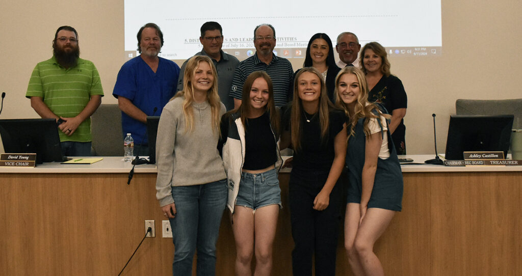 GRHS All-State, All-Conference Athletes Recognized by School Board