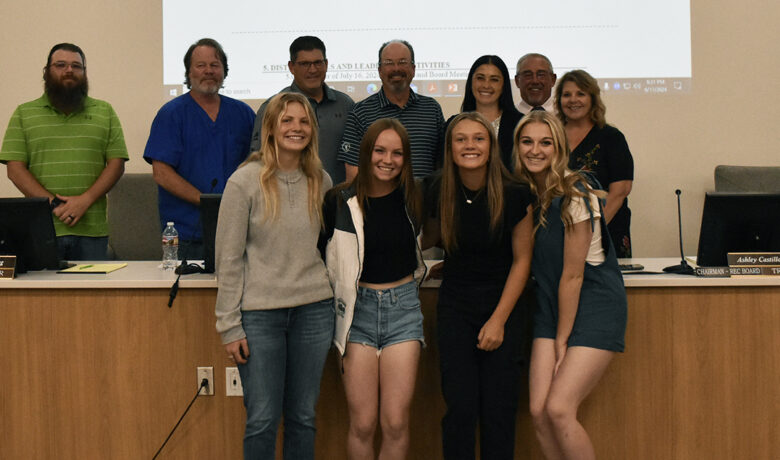 GRHS All-State, All-Conference Athletes Recognized by School Board