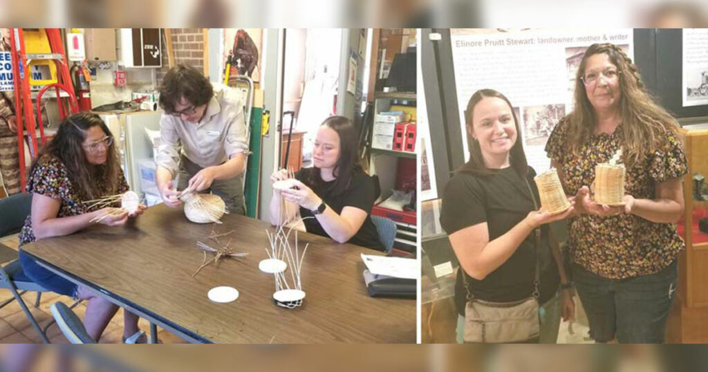 Museum Hosts Basket Weaving Class Saturday