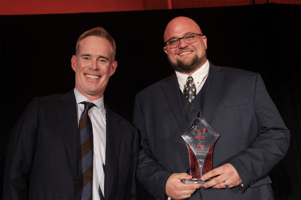 TRN Media’s Erick Pauley Honored at 64th NSMA Awards Banquet