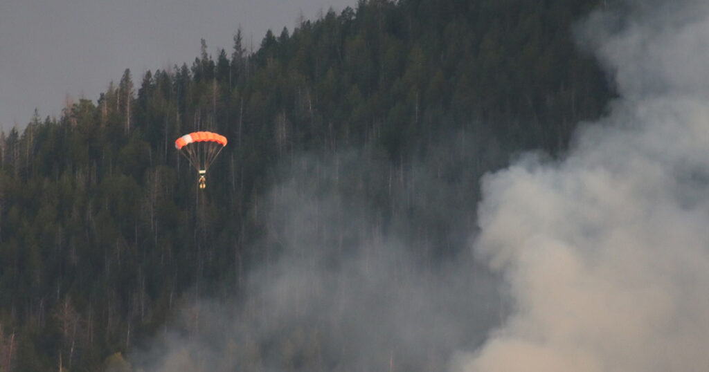 Speirs Fire Activity Light but Still Burning After Monday Showers