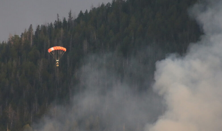 Speirs Fire Activity Light but Still Burning After Monday Showers