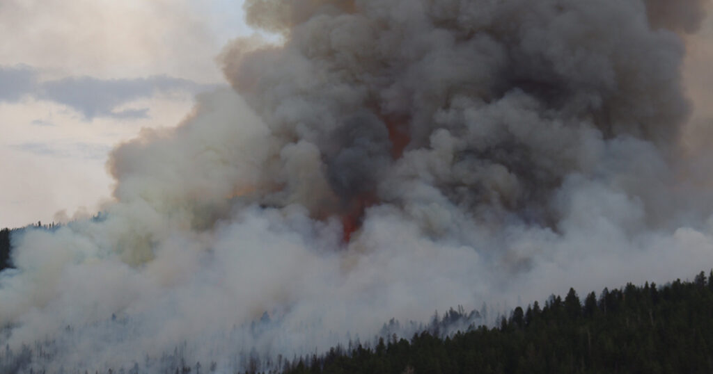 Speirs Fire Intensity Reduced but Continues to Burn, 3% Contained