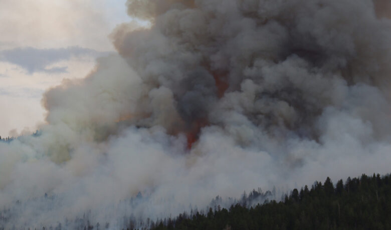 Speirs Fire Intensity Reduced but Continues to Burn, 3% Contained