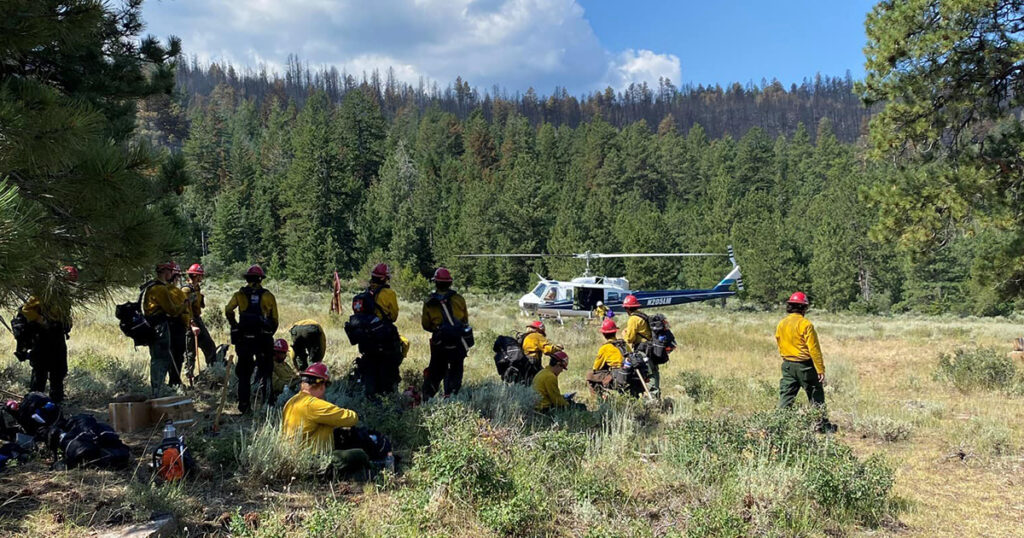 Speirs Fire 20% Contained as Weather Helps Firefighters