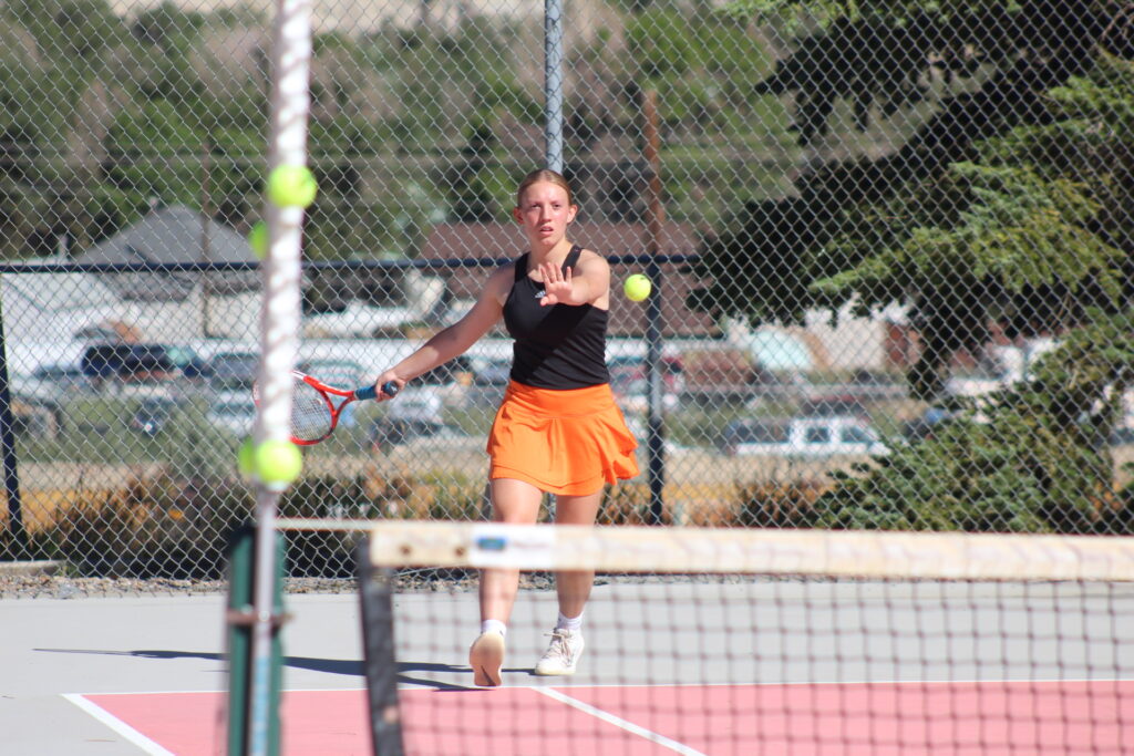 Tiger and Wolves Tennis Teams Finish Tough Matches For First Duals of the Year