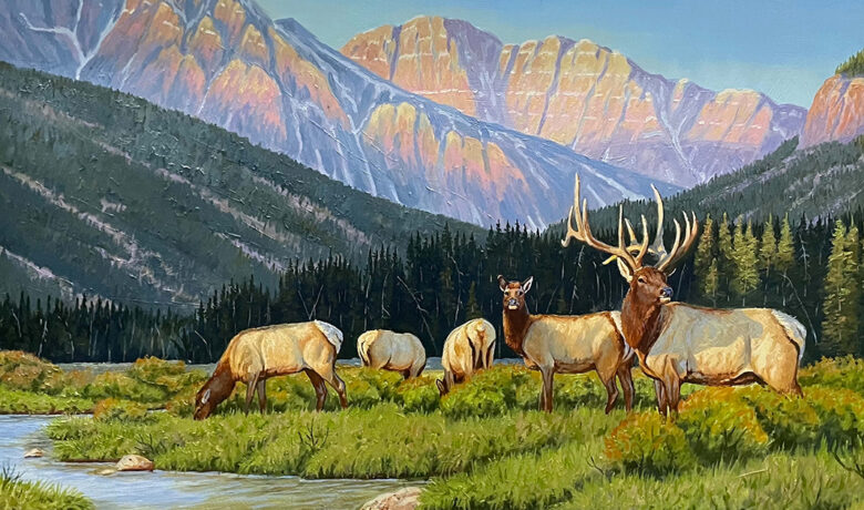 Wyoming Artist Exhibits Western and Wildlife Art at Community Fine Arts Center