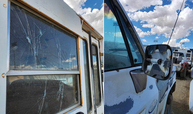 Four Mud Trucks Vandalized at Sweetwater Speedway
