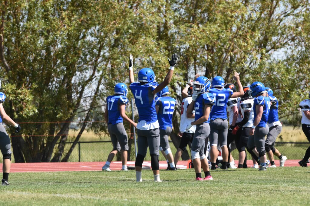 Lyman Soars Past Burns in Dominant 48-6 Performance