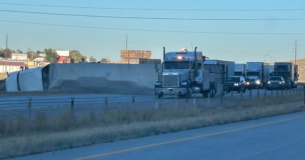 Crash Halts I-80 Traffic Outside Green River Saturday Morning