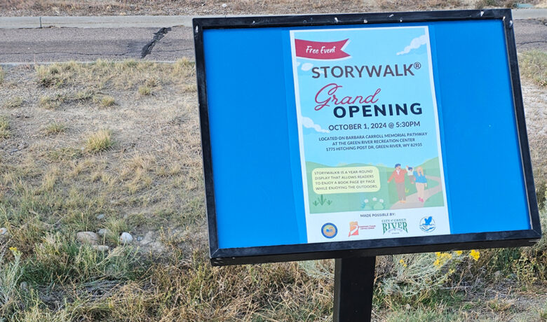 Green River Promotes Literacy with Outdoor Picture Book Display
