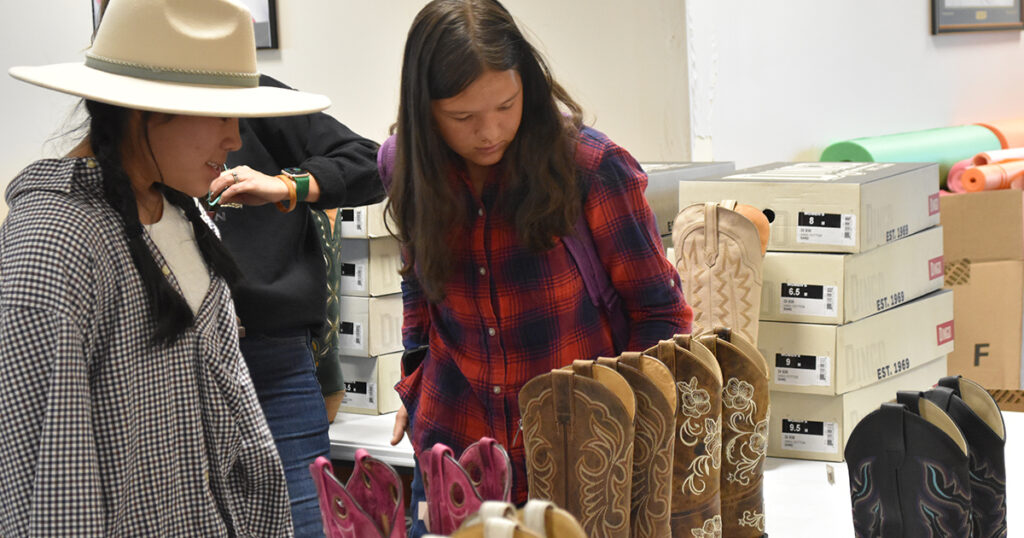 Cowboy Boots Encourage Green River Seniors to Talk About Mental Health