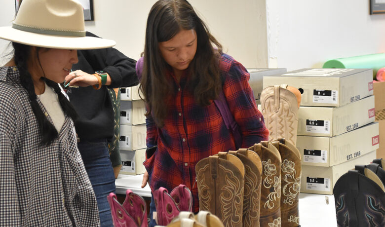 Cowboy Boots Encourage Green River Seniors to Talk About Mental Health