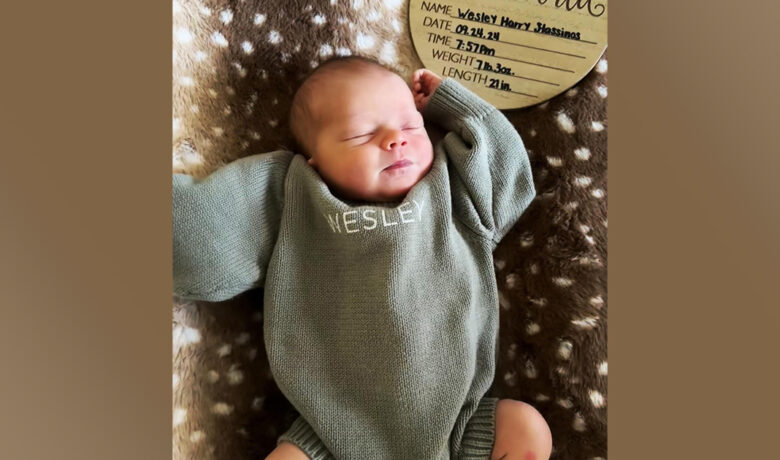 Birth Announcement: Wesley Harry Stassinos