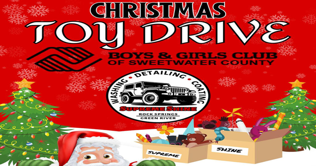 The Boys and Girls Club of Sweetwater County Wants your Help with their Toy Drive