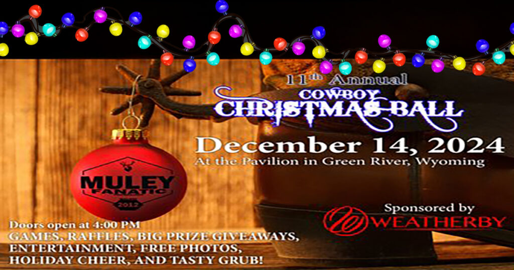 Join The Muley Fanatic Foundation for their Annual Cowboy Christmas Ball