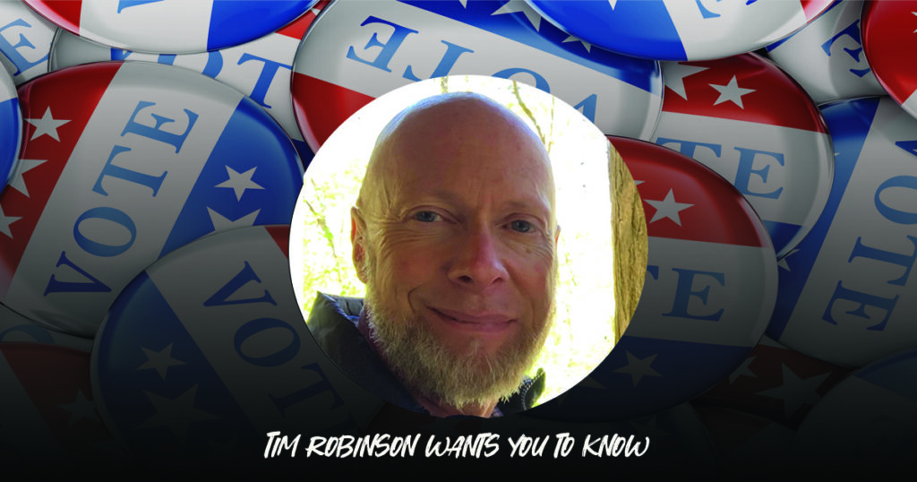 Election Letter from Tim Robinson