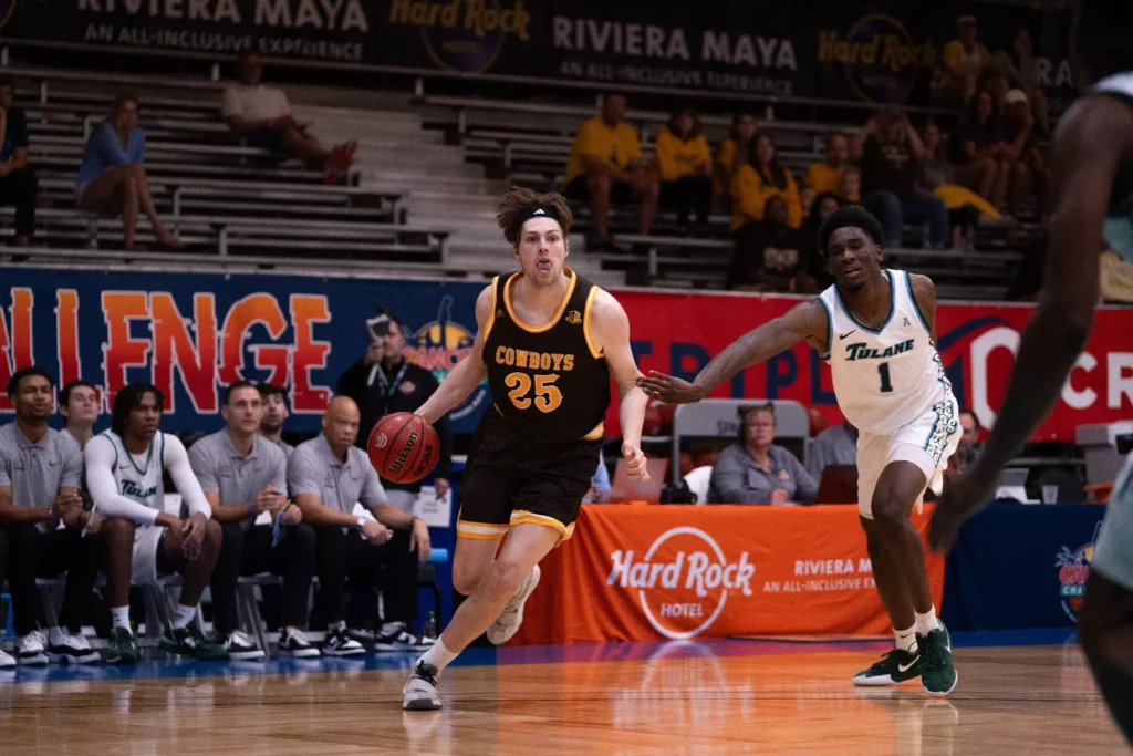 Cowboys Rally for Dramatic 64-63 Win Over Tulane in Cancun Challenge