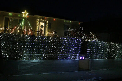 A Ridge Avenue Christmas Display Continues to Change after 9 Years