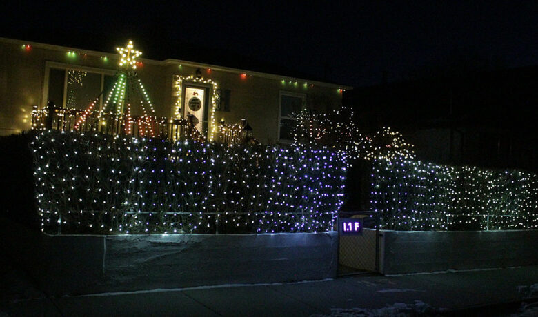 A Ridge Avenue Christmas Display Continues to Change after 9 Years