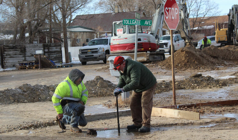 Jamestown Cleans Up After Waterline Break Tuesday