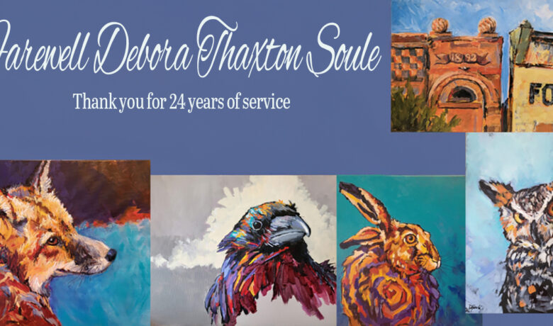 Community Fine Arts Center Bids Farewell to Debora Soule