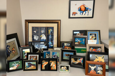 Artist Donates Paintings to MHSC Waldner House 