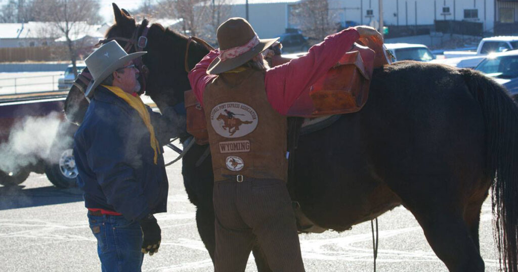 Pony Express Saddles Up for 23rd Annual Christmas Card Ride
