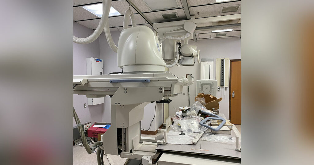 Hospital X-Ray Room Under Construction