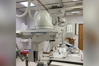 Hospital X-Ray Room Under Construction