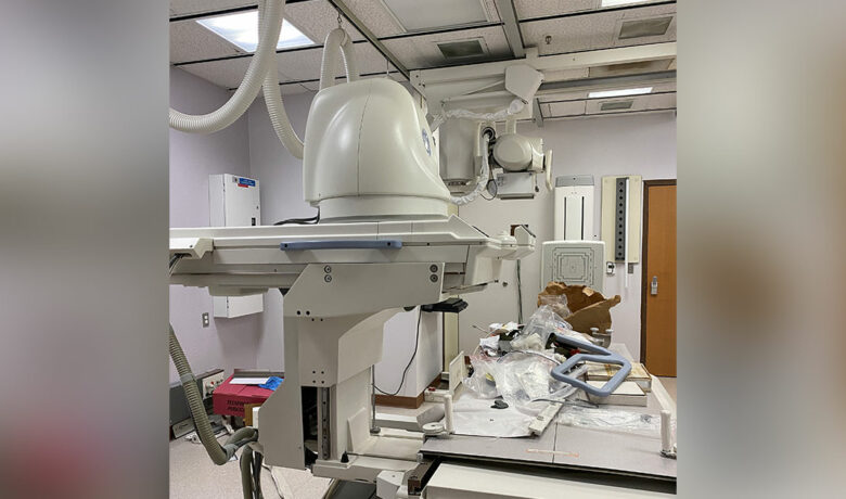 Hospital X-Ray Room Under Construction