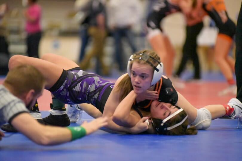 Four Local Girls Wrestlers Advance to Semifinals at State Tournament