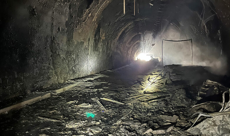 Clean Up in Westbound Tunnel Begins Monday