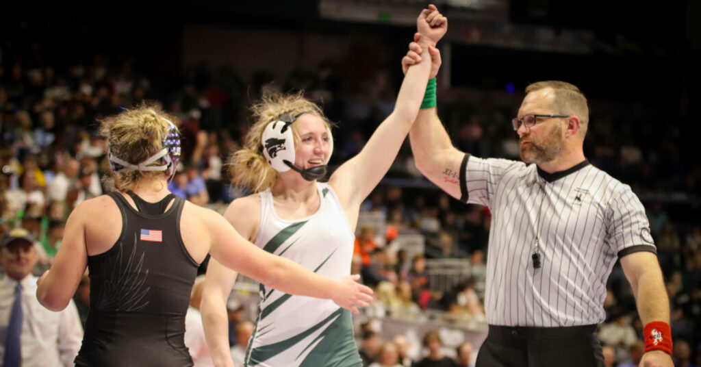 Lily Harris First Female State Wrestling Champion for GRHS