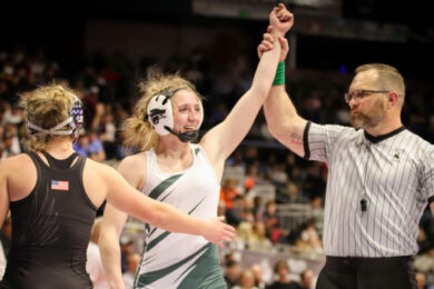 Lily Harris First Female State Wrestling Champion for GRHS