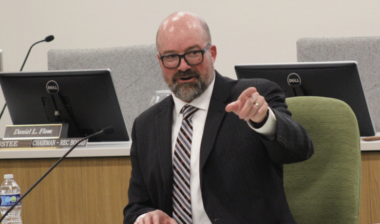 New Superintendent Speaks to Commissioners about New Role, 90-Day Plan