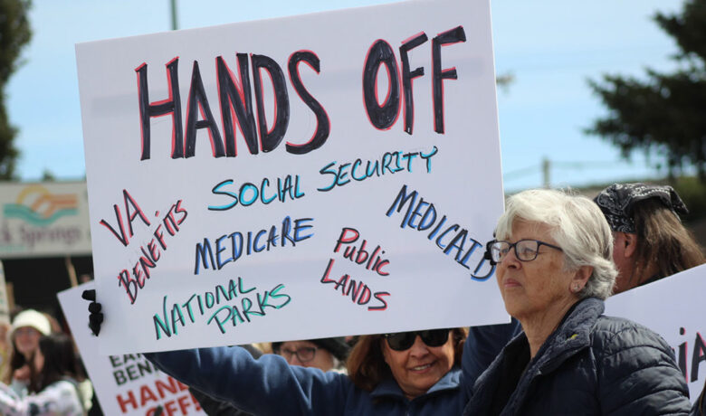 Rock Springs Hands Off Protests Draws Attention Saturday