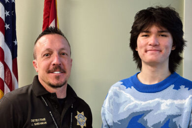 Rock Springs Teen Honors Retiring Detective at His Graduation
