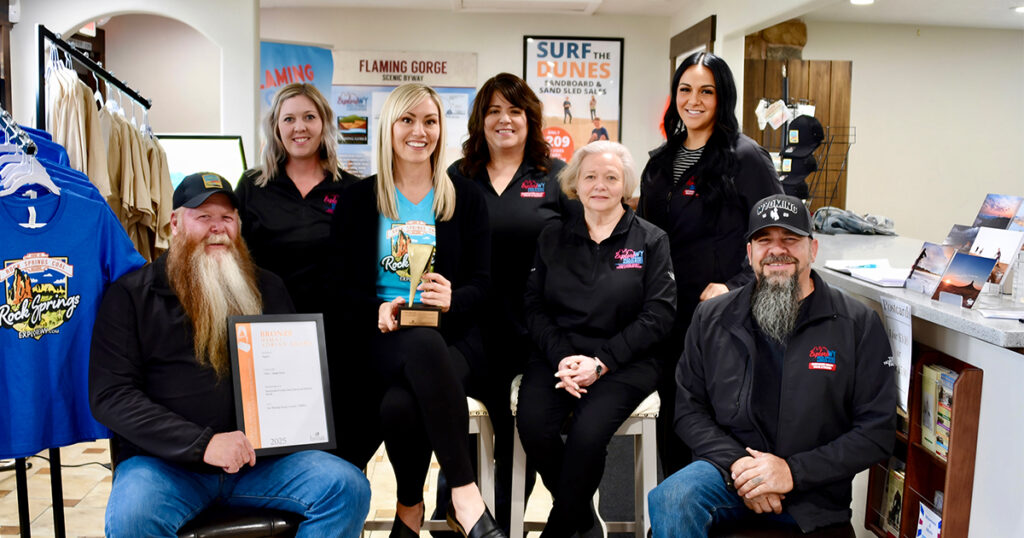 Sweetwater County Travel & Tourism Board Honored with Adrian Award