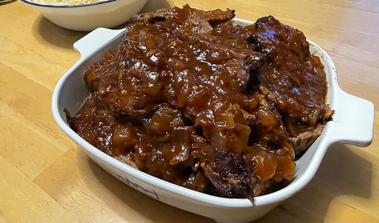 SweetwaterCHOW: Pulled-Off-the-Bone Brisket