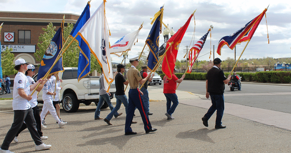 Veterans’ Walk from Veteran’s Park to Post 24