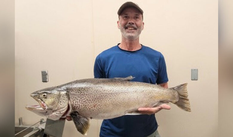 Record Tiger Trout Landed Near Kemmerer