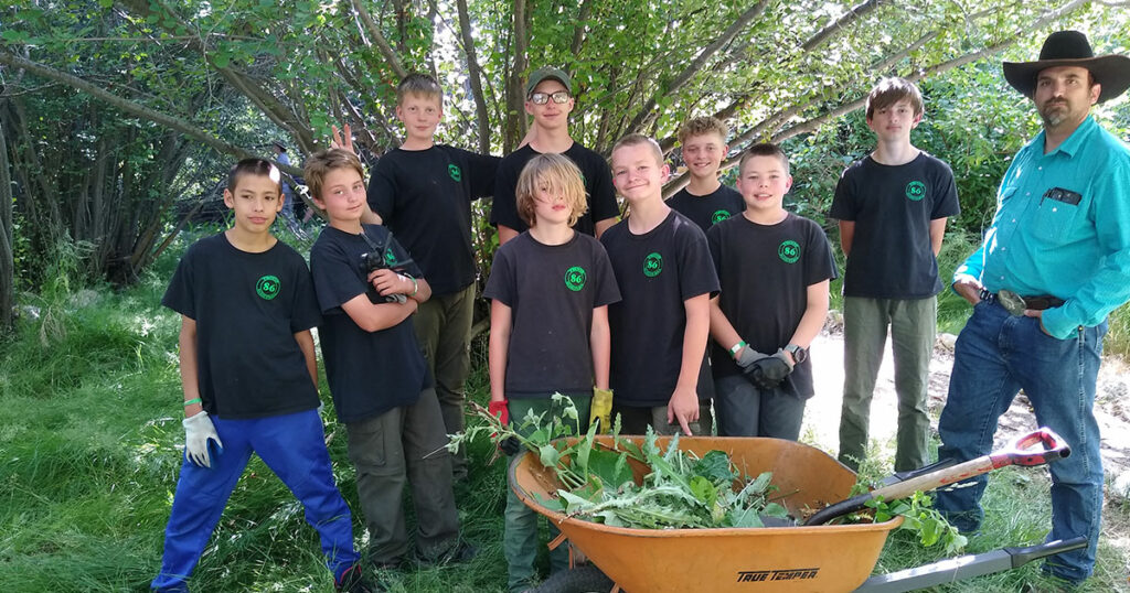 Troop 86 Attends Camp Hunt