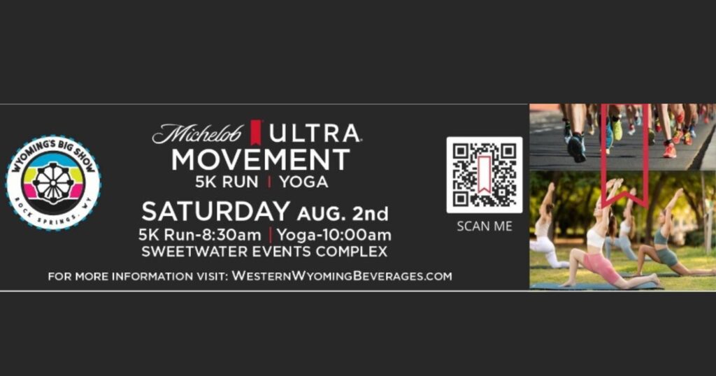 Michelob Ultra Movement Returns to Wyoming’s Big Show with 5K Race and Yoga Experience
